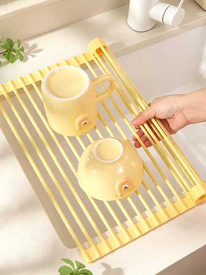 Foldable Silicone Drying Rack